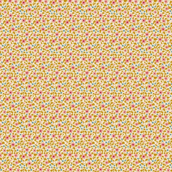 Brie Basics Mustard 130196 | Brie Basics by Tone Finnanger | Tilda Fabrics