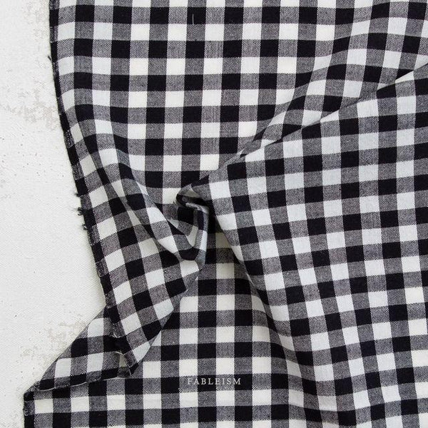 Camp Gingham in Obsidian CMP-12-OBSIDIAN | Camp Gingham by Fableism Supply Co.