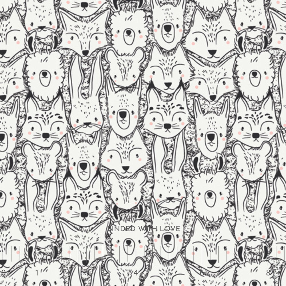 Wild Friends CAP-PA-1400 | Pacha Capsule by AGF Studios | Art Gallery Fabrics