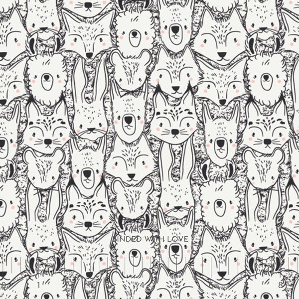 Wild Friends CAP-PA-1400 | Pacha Capsule by AGF Studios | Art Gallery Fabrics