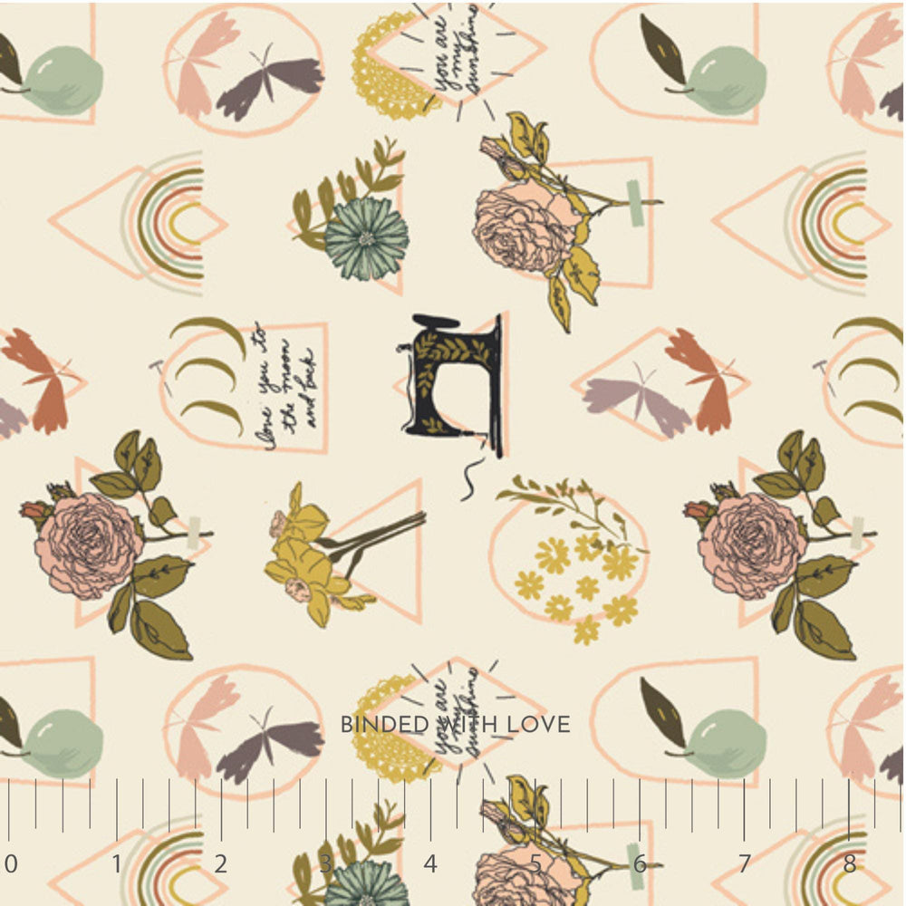 Elsie's Sunshine HEH-52789 | Her & History by Bonnie Christine | Art Gallery Fabrics