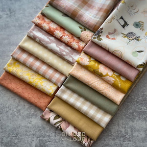 Golden Keepsake Bundle | Curated 16 Fat Quarter Bundle