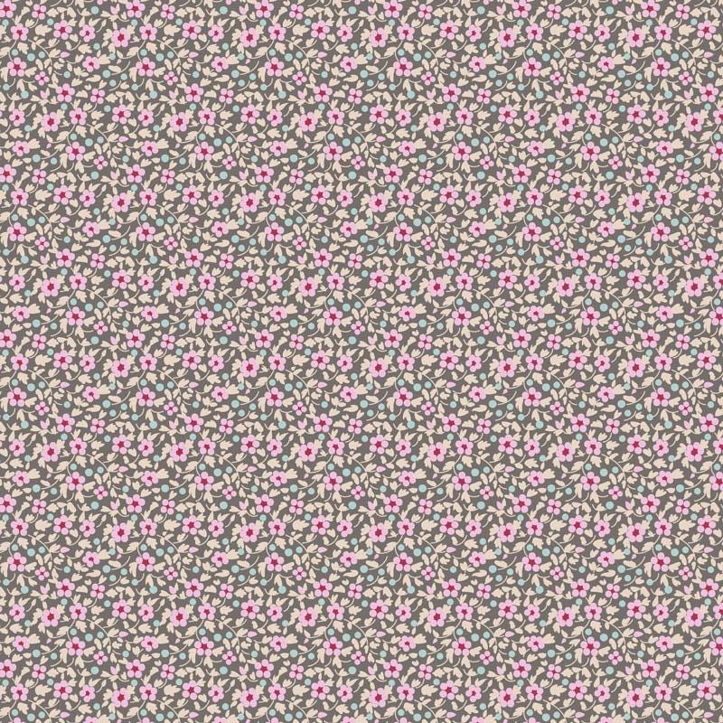 Brie Basics Grey 130187 | Brie Basics by Tone Finnanger | Tilda Fabrics