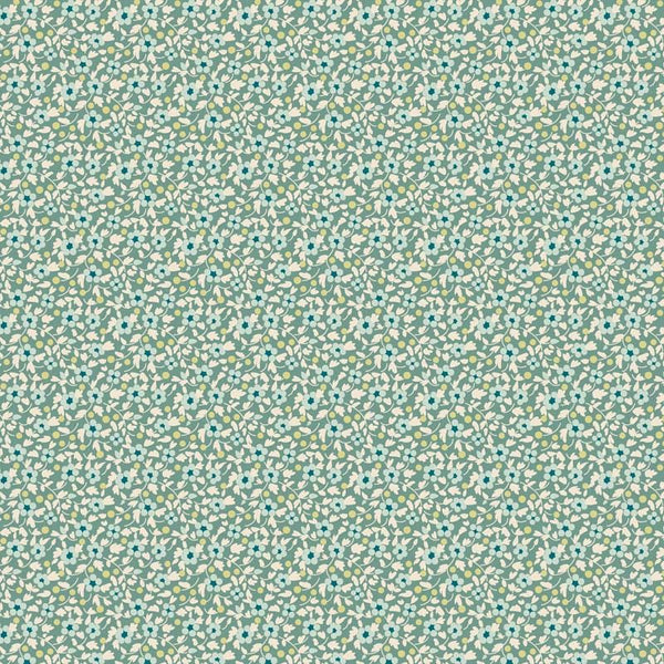 Brie Basics Teal 130191 | Brie Basics by Tone Finnanger | Tilda Fabrics