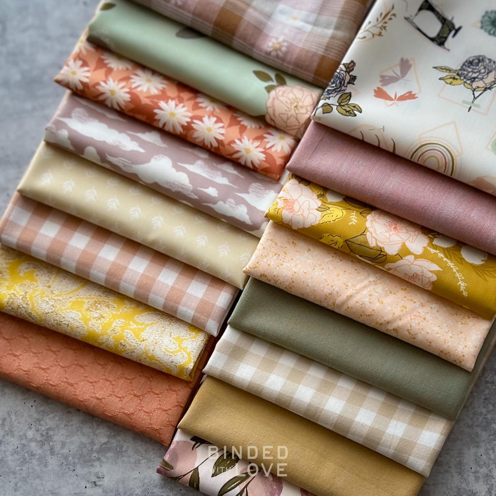 Golden Keepsake Bundle | Curated 16 Fat Quarter Bundle