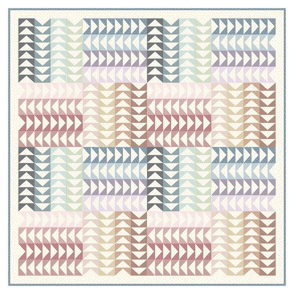 Dots Pea Flower 92100-42, Nest Fabric by Ghazal Razavi for FIGO Fabrics, Neutral Quilting Cotton, Low Volume Fabric, Modern Basics Fabric