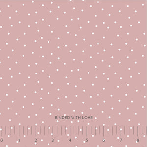 Dots Rose 92100-22, Nest Fabric by Ghazal Razavi for FIGO Fabrics, Neutral Quilting Cotton, Low Volume Fabric, Modern Basics Fabric