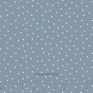 Dots Pea Flower 92100-42, Nest Fabric by Ghazal Razavi for FIGO Fabrics, Neutral Quilting Cotton, Low Volume Fabric, Modern Basics Fabric
