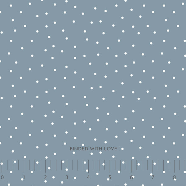 Dots Pea Flower 92100-42, Nest Fabric by Ghazal Razavi for FIGO Fabrics, Neutral Quilting Cotton, Low Volume Fabric, Modern Basics Fabric