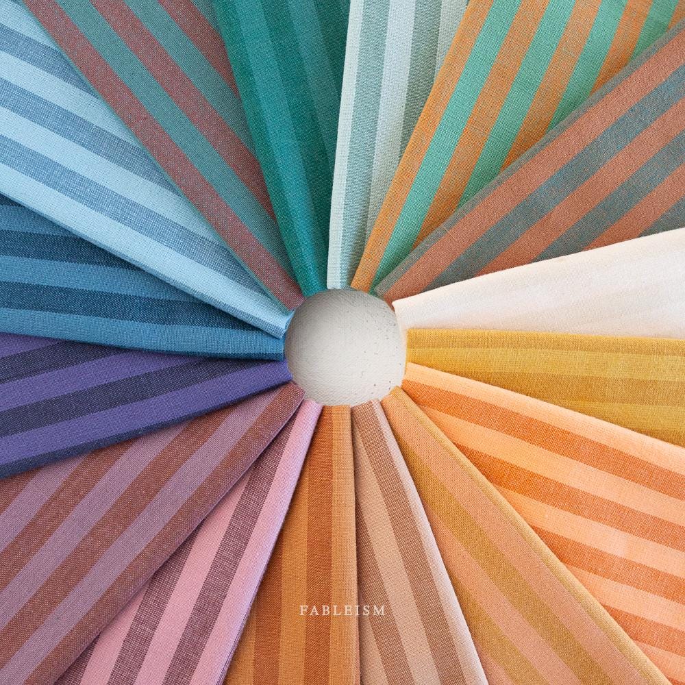 Sun Stripes 5 inch Charm Squares SS-CP5 | 48 Pieces