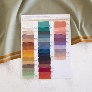 Watercolor Wovens Swatch Card – 40 Colors