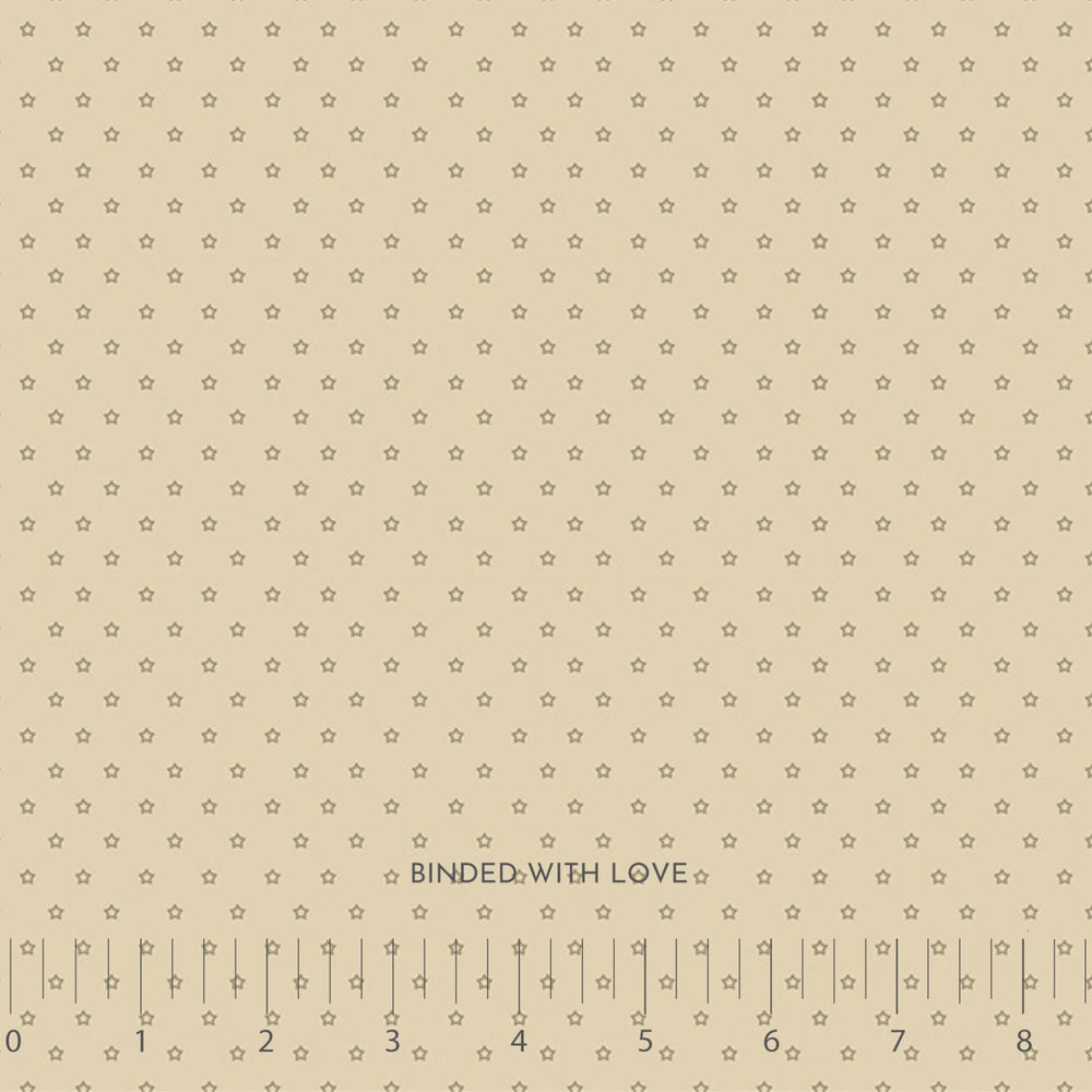 Stars Honey 92102-50, Nest Fabric by Ghazal Razavi for FIGO Fabrics, Neutral Quilting Cotton, Low Volume Fabric, Modern Basics Fabric