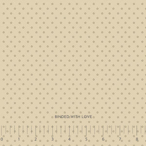 Stars Honey 92102-50, Nest Fabric by Ghazal Razavi for FIGO Fabrics, Neutral Quilting Cotton, Low Volume Fabric, Modern Basics Fabric
