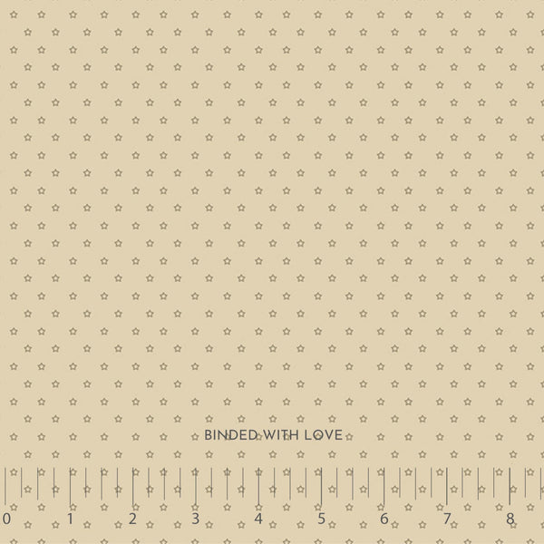 Stars Honey 92102-50, Nest Fabric by Ghazal Razavi for FIGO Fabrics, Neutral Quilting Cotton, Low Volume Fabric, Modern Basics Fabric