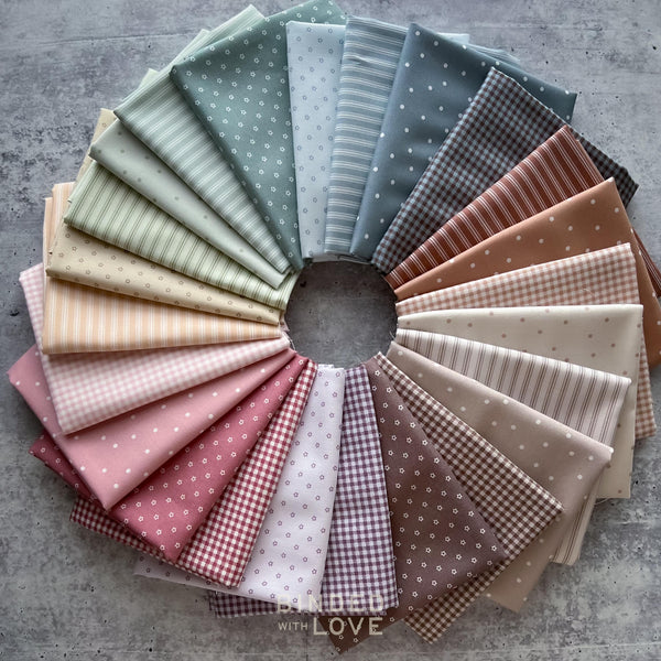 Nest by Ghazal Razavi | FIGO Fabrics | Full Collection Precut Bundles | 24 prints