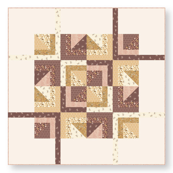 Honeycomb Dreams Cocoa 228914 | Orchard Season by House of Haricot