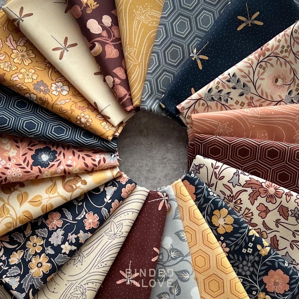 Maple Currents Dusty Rose 228901 | Orchard Season by House of Haricot