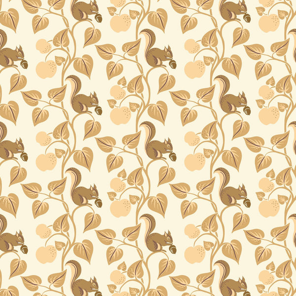 Acorn Gathering Ivory 228908 | Orchard Season by House of Haricot