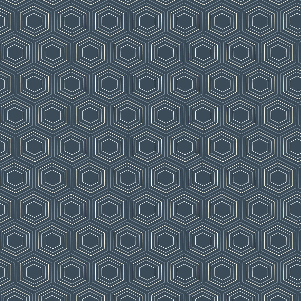 Honeycomb Dreams Teal 228911 | Orchard Season by House of Haricot