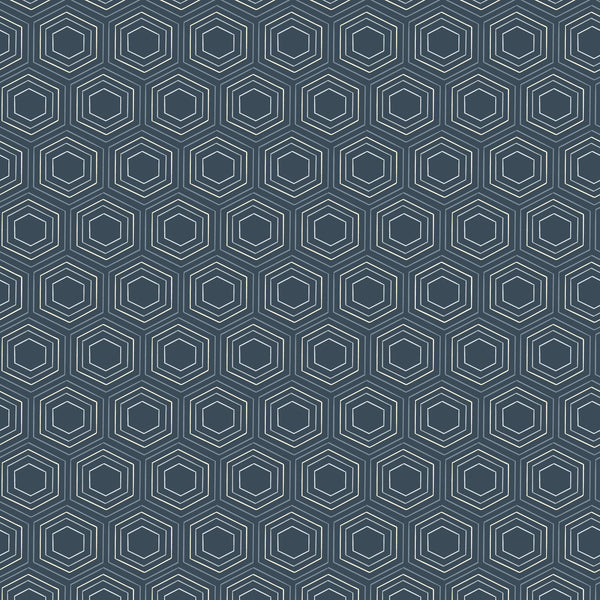 Honeycomb Dreams Teal 228911 | Orchard Season by House of Haricot