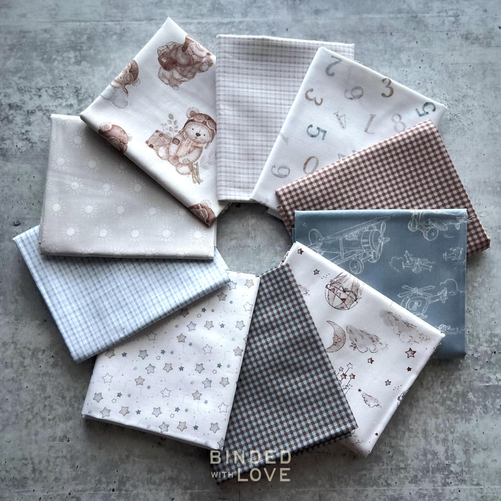 Soaring Dreams by Jessica Yon Lo for FIGO Fabrics | 10 Prints | Precut Bundle