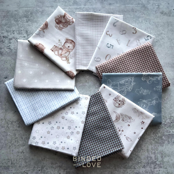 Soaring Dreams by Jessica Yon Lo for FIGO Fabrics | 10 Prints | Precut Bundle