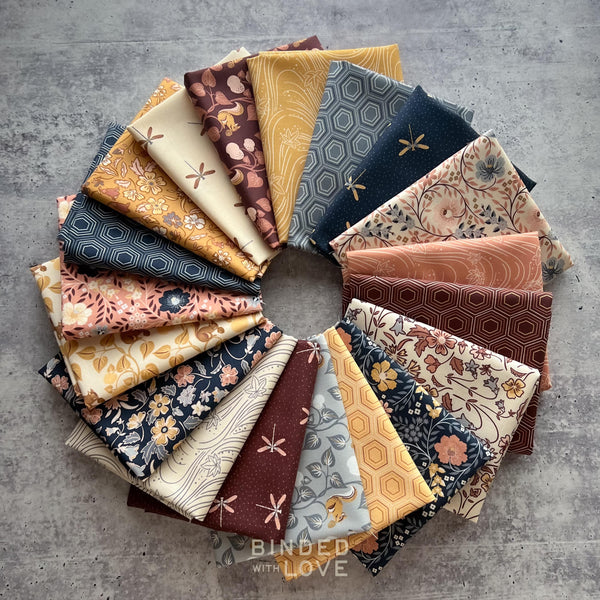 Maple Currents Blue Gray 228900 | Orchard Season by House of Haricot