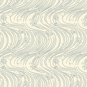 Maple Currents Blue Gray 228900 | Orchard Season by House of Haricot