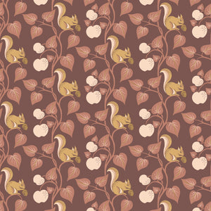 Acorn Gathering Cocoa 228909 | Orchard Season by House of Haricot