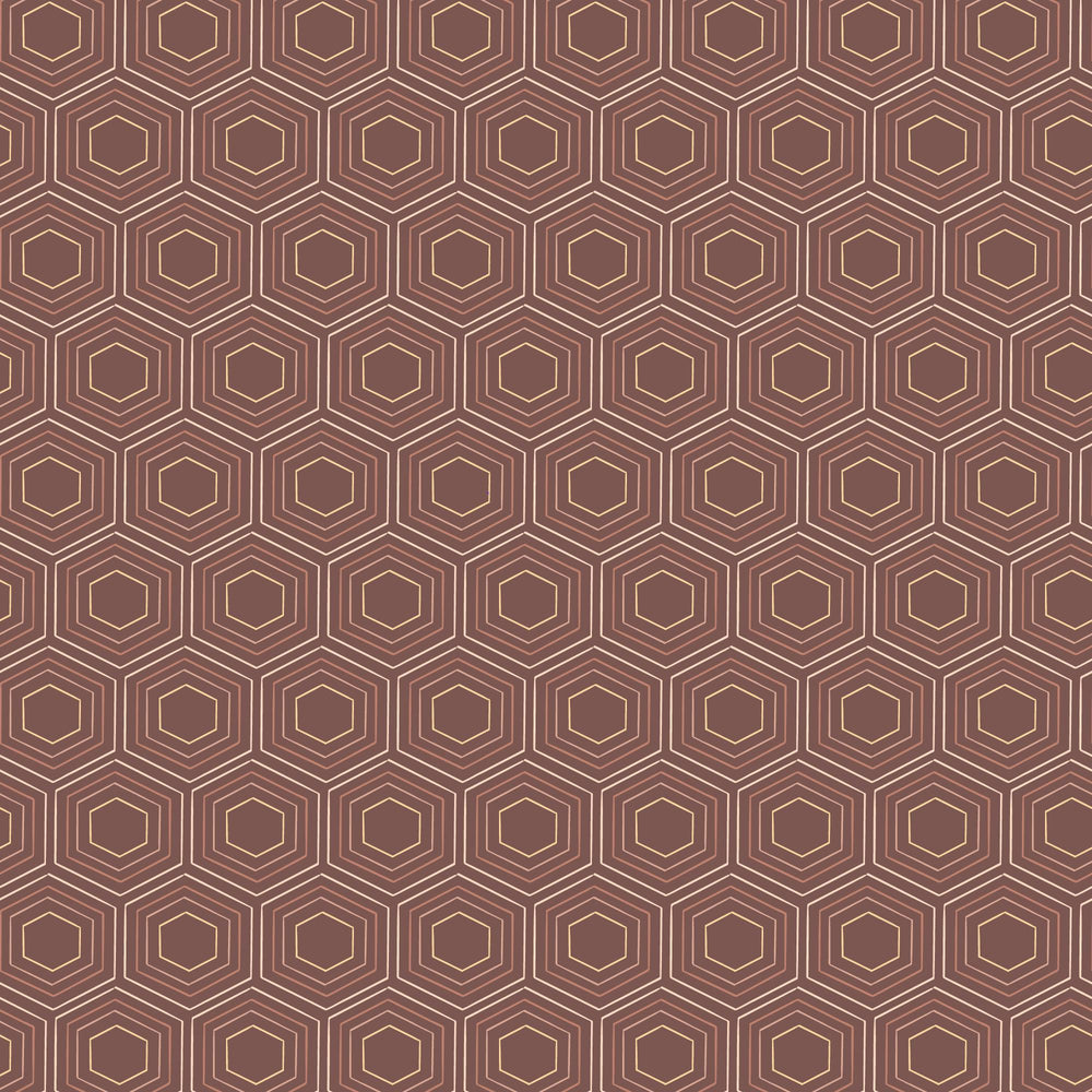 Honeycomb Dreams Cocoa 228914 | Orchard Season by House of Haricot