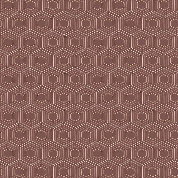 Honeycomb Dreams Cocoa 228914 | Orchard Season by House of Haricot