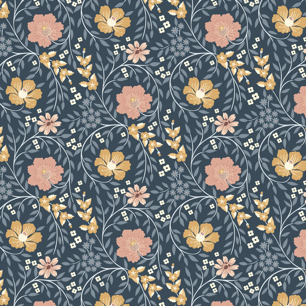 Forest Wander Teal 228916 | Orchard Season by House of Haricot