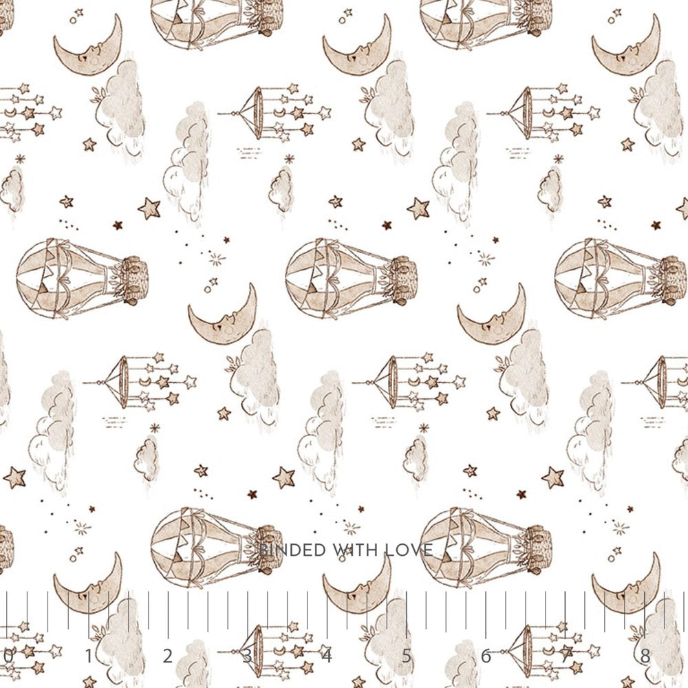 Balloons White 91240-10 | Soaring Dreams by Jessica Yon Lo
