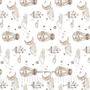Balloons White 91240-10 | Soaring Dreams by Jessica Yon Lo