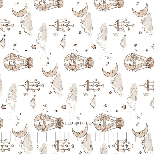 Balloons White 91240-10 | Soaring Dreams by Jessica Yon Lo