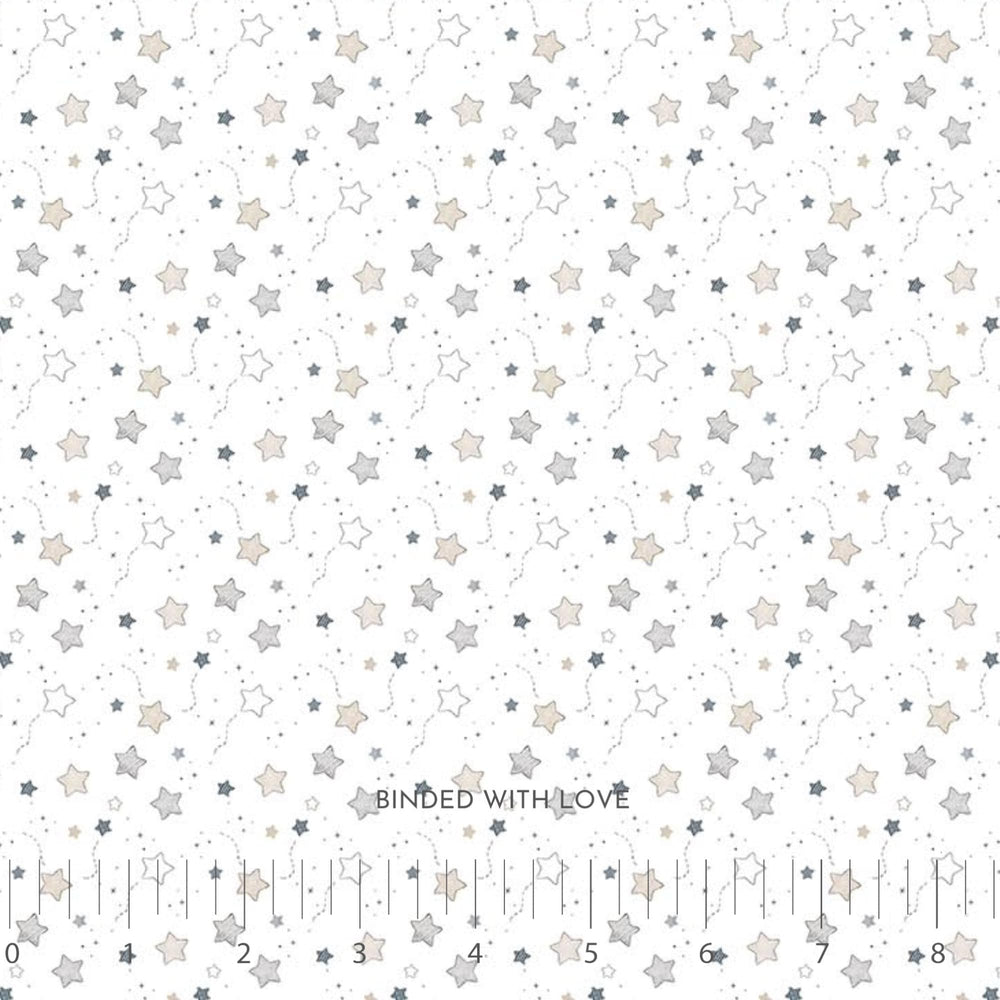 Stars White 91244-10 | Soaring Dreams by Jessica Yon Lo