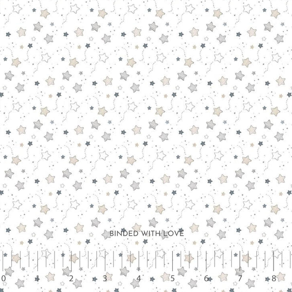 Stars White 91244-10 | Soaring Dreams by Jessica Yon Lo