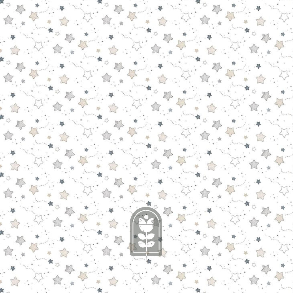 Stars White 91244-10 | Soaring Dreams by Jessica Yon Lo