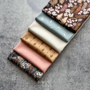 Adventure North by Jaclyn Ruble for RJR Fabrics | 6 Prints Brown Colorway