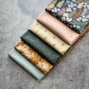 Adventure North by Jaclyn Ruble for RJR Fabrics | 6 Prints Blue Colorway