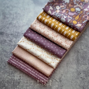 Wonderful World by Seiko Sisco for Cotton + Steel | Purple Colorway 7 Prints | Precut Bundle