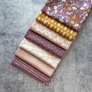 Wonderful World by Seiko Sisco for Cotton + Steel | Purple Colorway 7 Prints | Precut Bundle