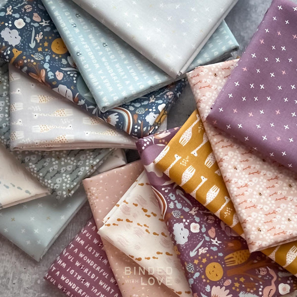 Wonderful World by Seiko Sisco for Cotton + Steel | 14 Prints | Precut Bundle