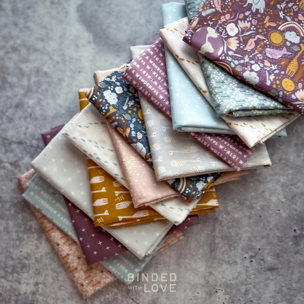 Wonderful World by Seiko Sisco for Cotton + Steel | 14 Prints | Precut Bundle