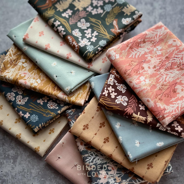 Folk Florals Straw JR103-ST1 | Adventure North by Jaclyn Ruble Design