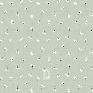 Valley Cosmos Country Green JR102-CG1 | Adventure North by Jaclyn Ruble Design
