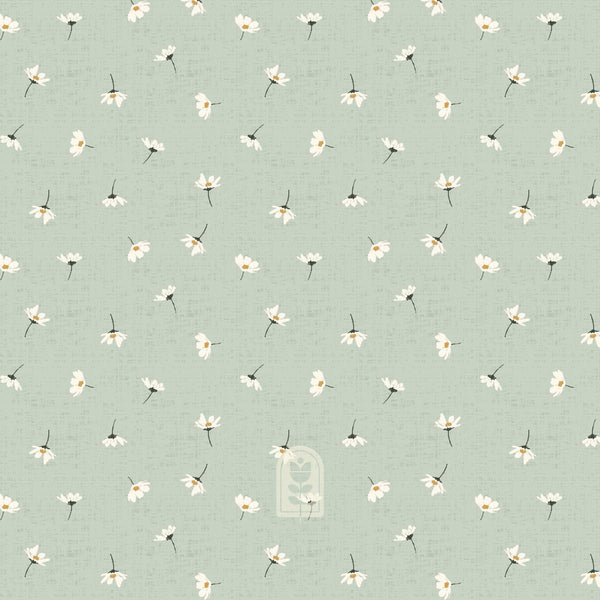 Valley Cosmos Country Green JR102-CG1 | Adventure North by Jaclyn Ruble Design