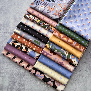 Firefly Moon by Leah Duncan for Cloud9 Fabrics | Complete Collection Bundle | Organic Quilting Cotton | Fat Quarter or Half Yard Bundle