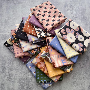Firefly Moon by Leah Duncan for Cloud9 Fabrics | Complete Collection Bundle | Organic Quilting Cotton | Fat Quarter or Half Yard Bundle