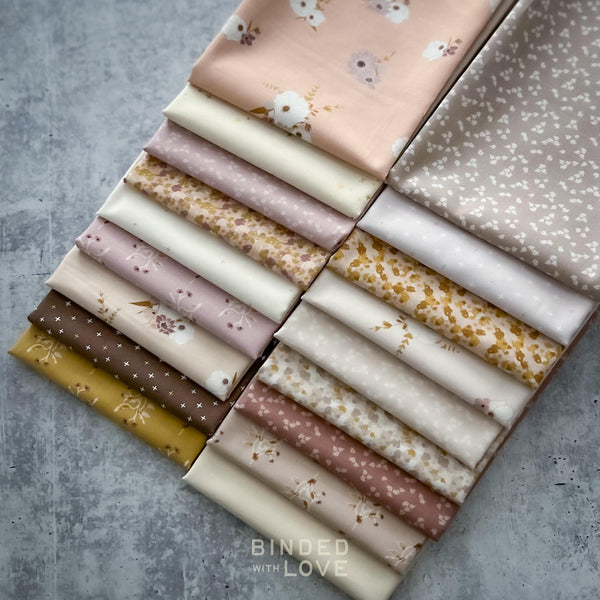 Enchanted Blooms by Jenny Brooks for Cotton + Steel | Complete Collection Bundle | 17 Prints | Fat Quarter or Half Yard Bundle